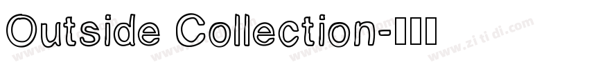 Outside Collection字体转换